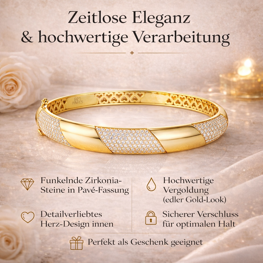 Armreif Golden Glam PAVELS