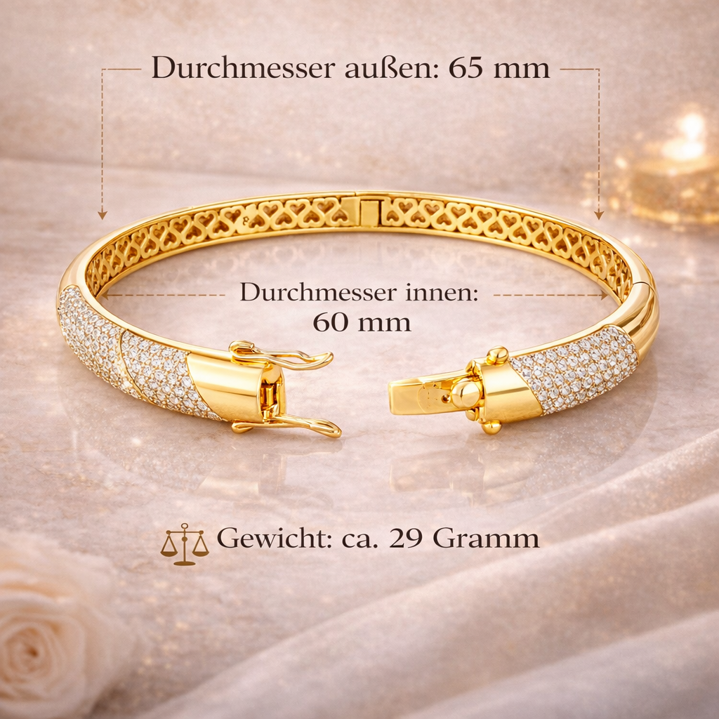 Armreif Golden Glam PAVELS