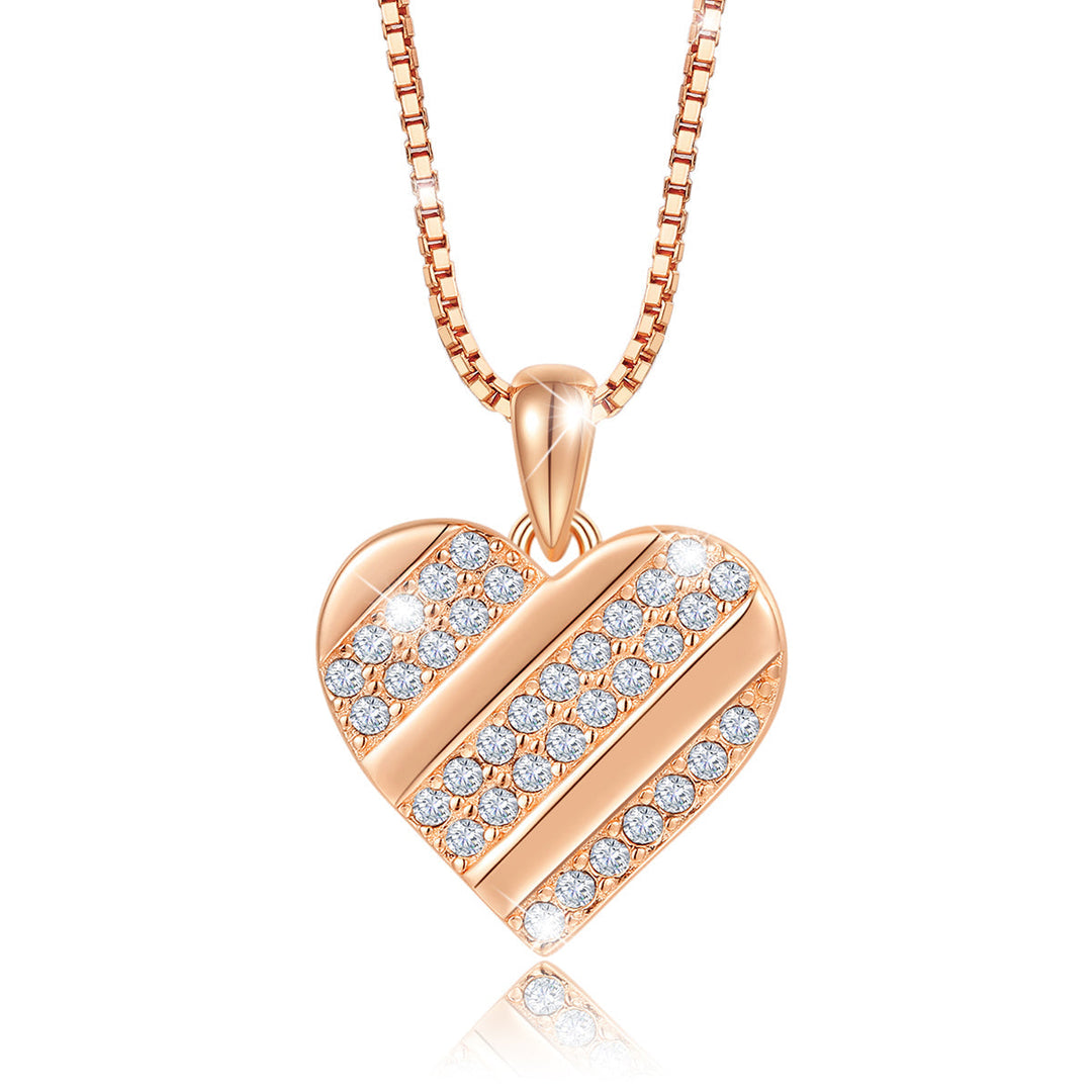 Schmuckset Heart Roségold PAVELS