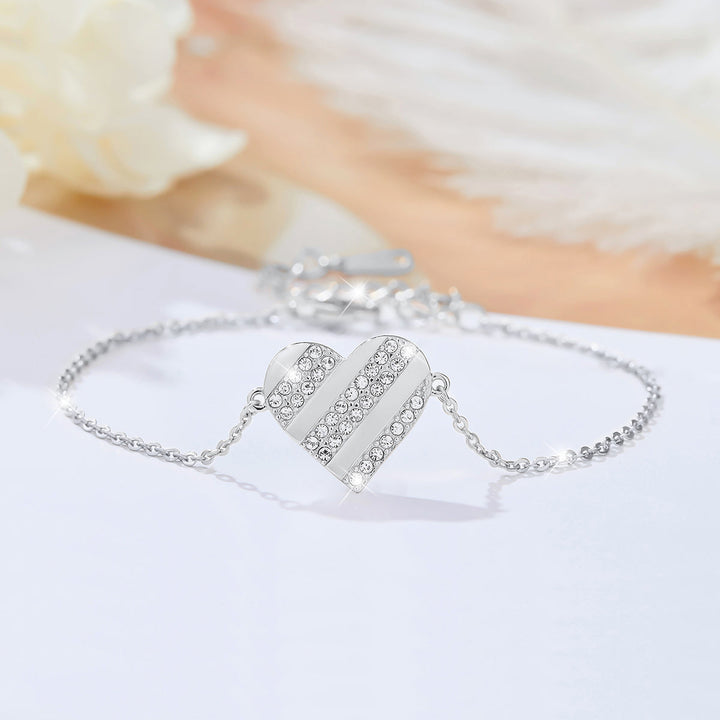 Armband Heart Silber PAVELS