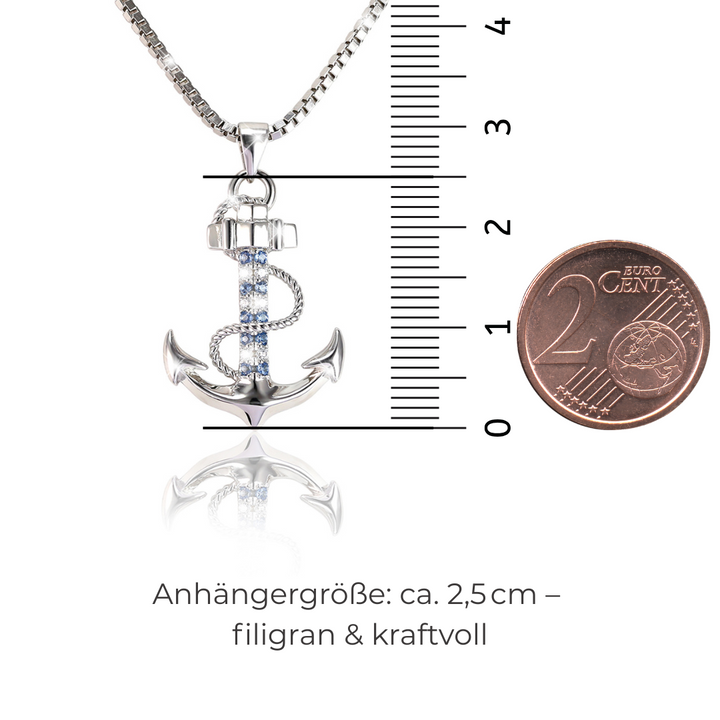 Halskette Anker Silber