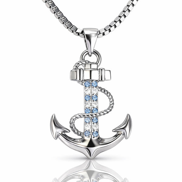 Halskette Anker Silber