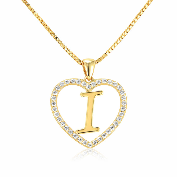 Halskette Buchstabe Gold PAVELS