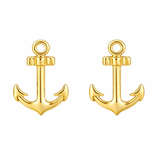 Ohrstecker Anker Gold PAVELS