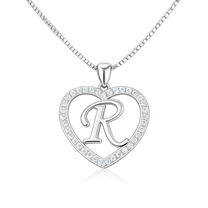 Halskette Buchstabe Silber PAVELS