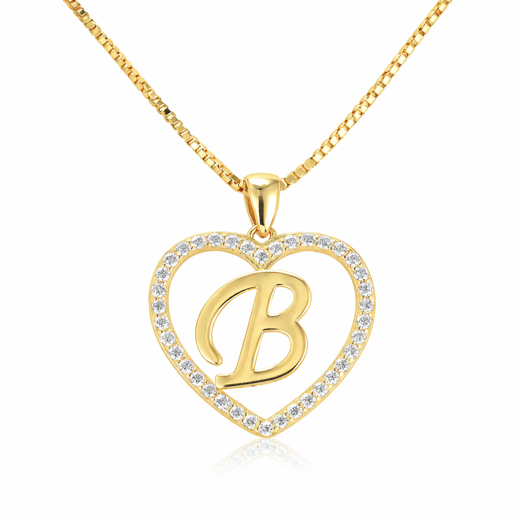 Halskette Buchstabe Gold PAVELS