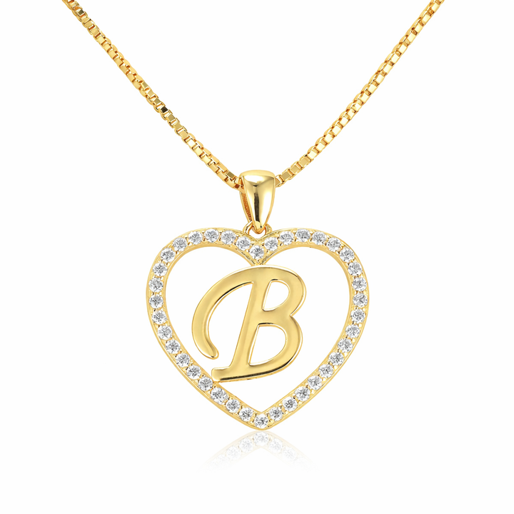 Halskette Buchstabe Gold PAVELS