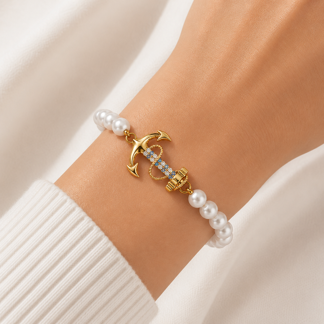 Armband Anker Gold PAVELS