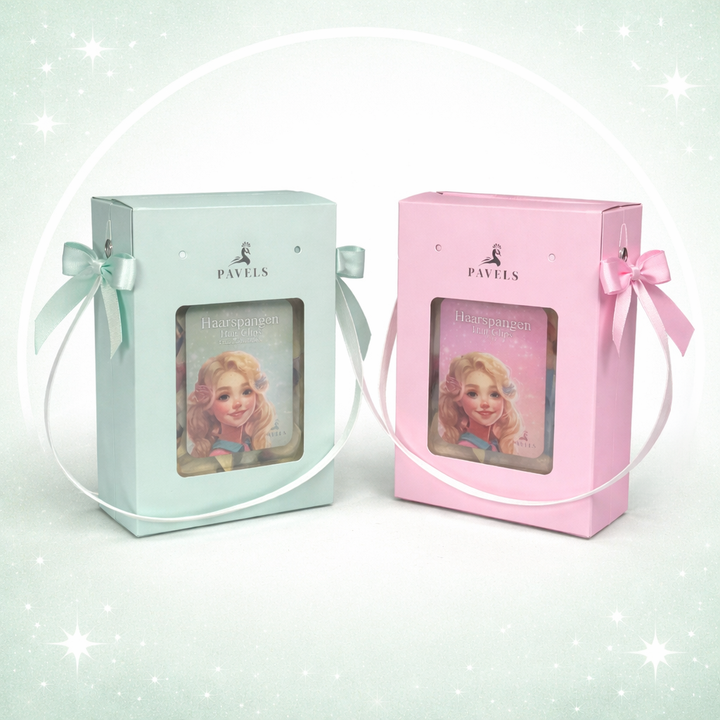 Geschenkset Haarspangen Glitzer PAVELS