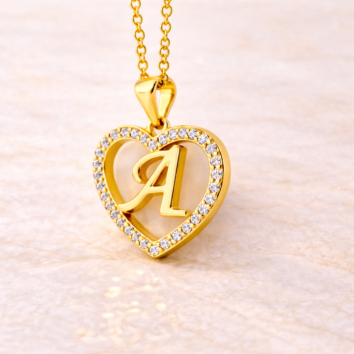 Halskette Buchstabe Gold PAVELS