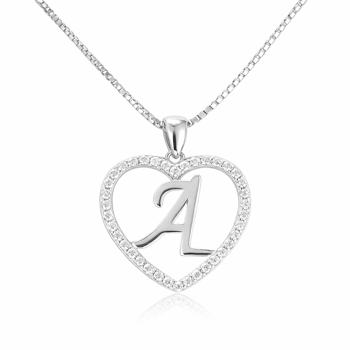 Halskette Buchstabe Silber PAVELS