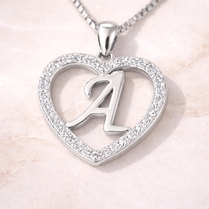 Halskette Buchstabe Silber PAVELS