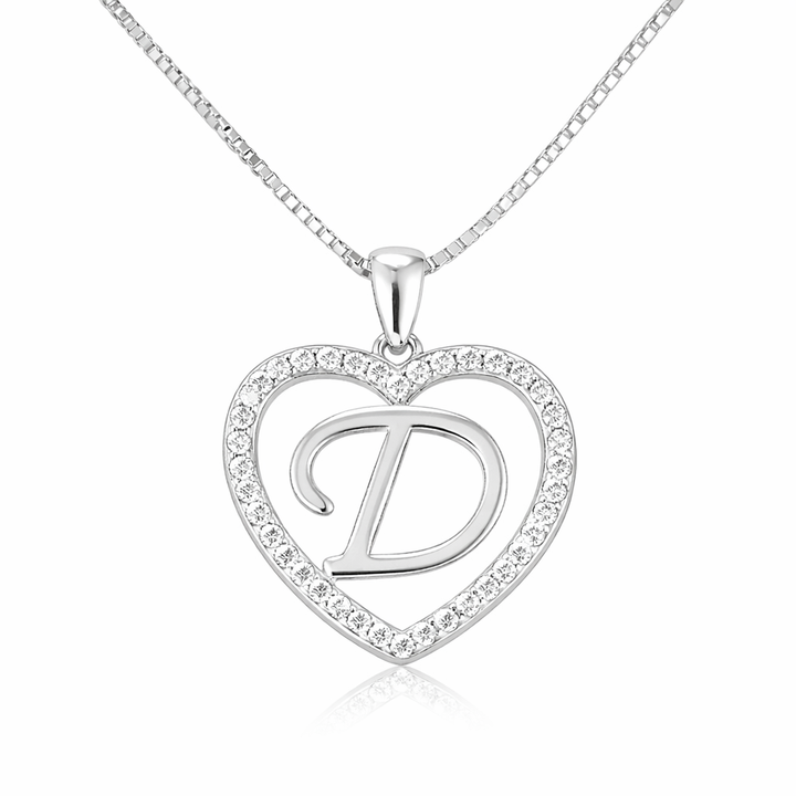 Halskette Buchstabe Silber PAVELS