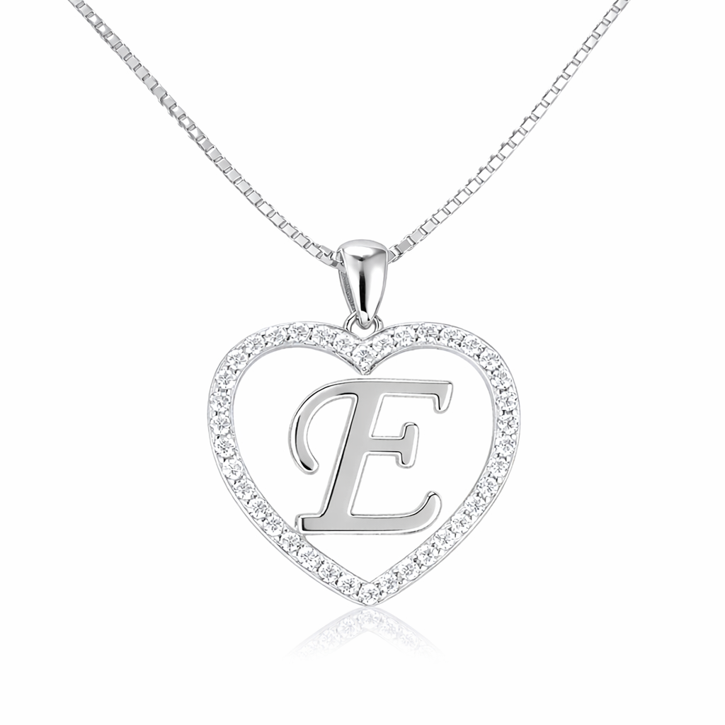 Halskette Buchstabe Silber PAVELS