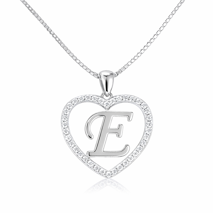 Halskette Buchstabe Silber PAVELS