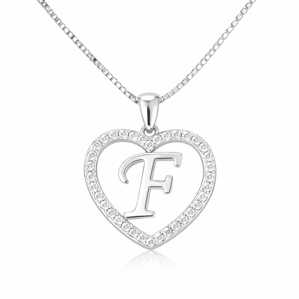 Halskette Buchstabe Silber PAVELS