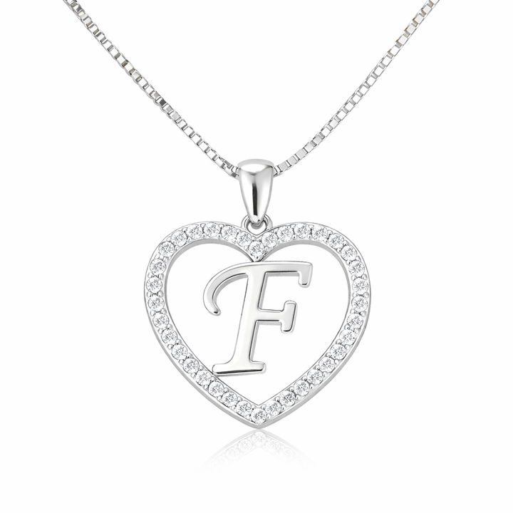 Halskette Buchstabe Silber PAVELS