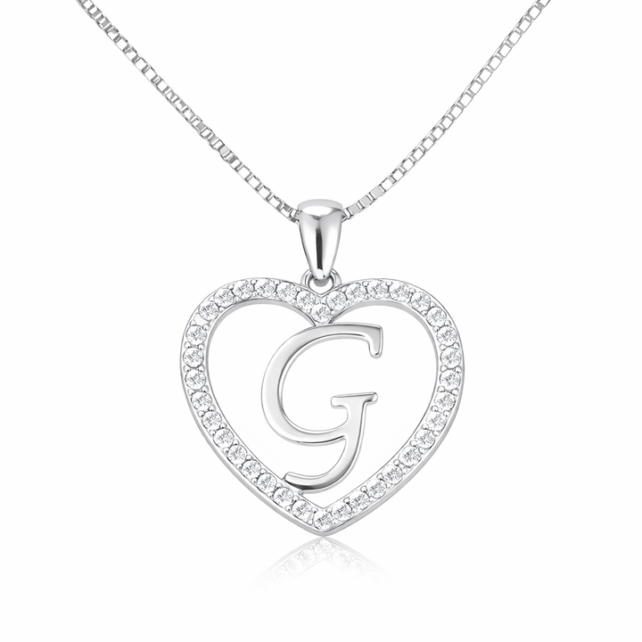 Halskette Buchstabe Silber PAVELS