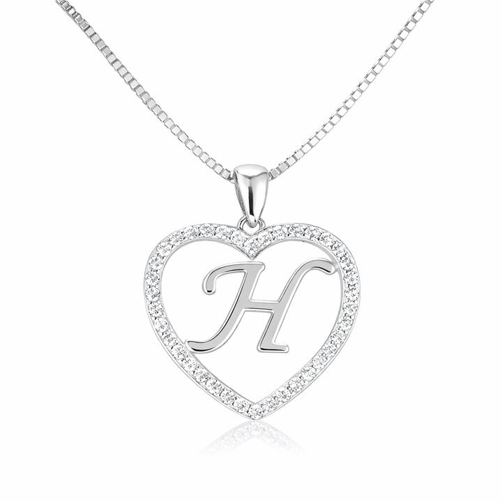 Halskette Buchstabe Silber PAVELS