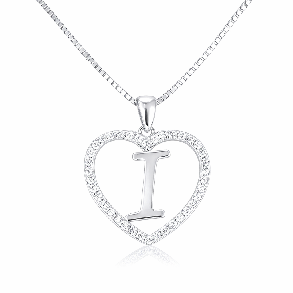 Halskette Buchstabe Silber PAVELS