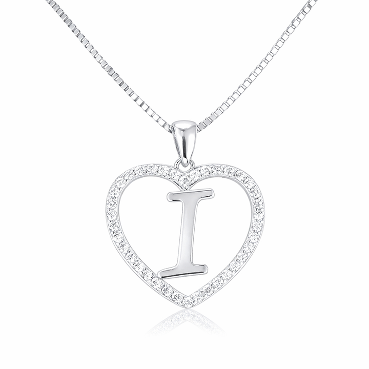 Halskette Buchstabe Silber PAVELS