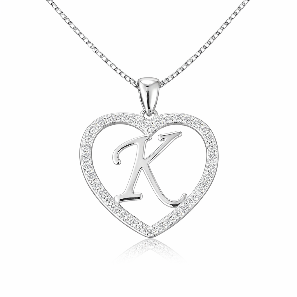 Halskette Buchstabe Silber PAVELS