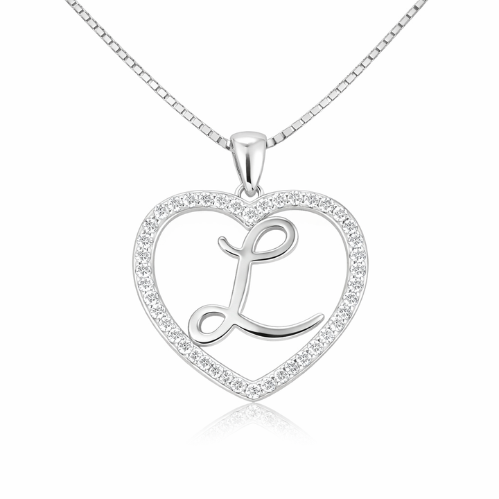 Halskette Buchstabe Silber PAVELS