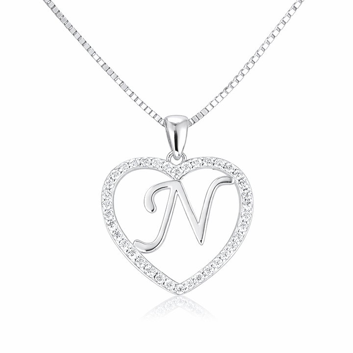 Halskette Buchstabe Silber PAVELS