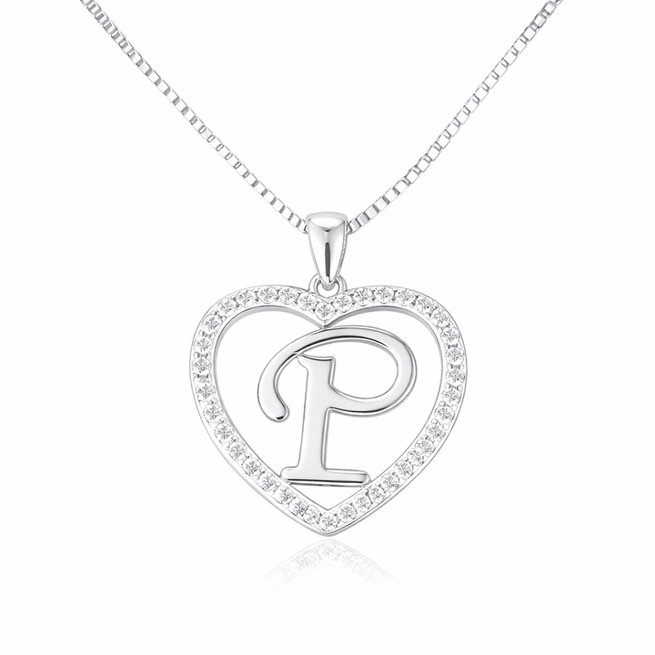 Halskette Buchstabe Silber PAVELS