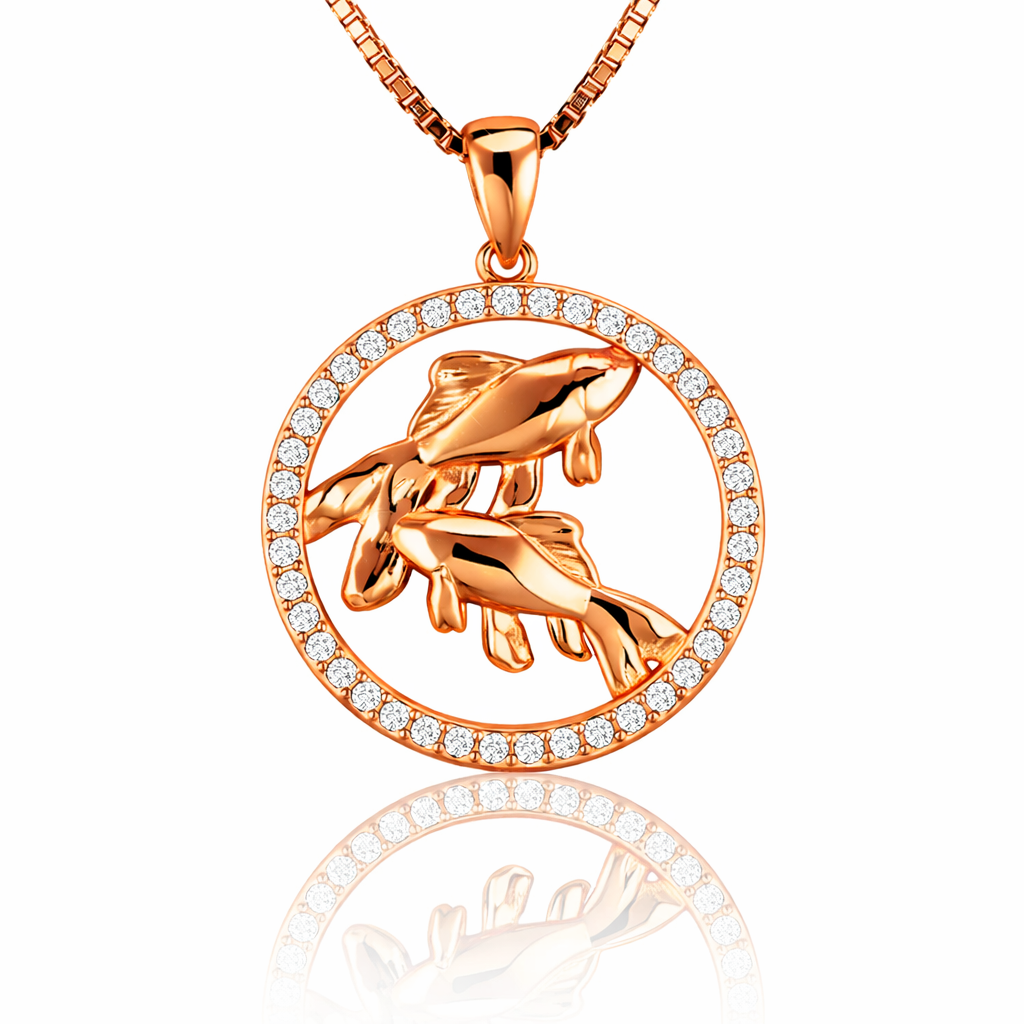 Halskette Sternzeichen Roségold Shine PAVELS