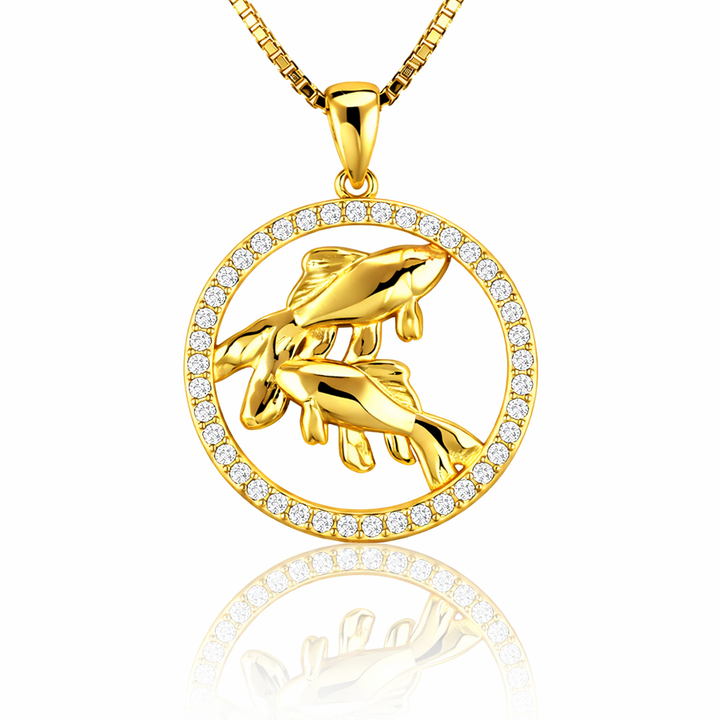 Halskette Sternzeichen Gold Shine PAVELS