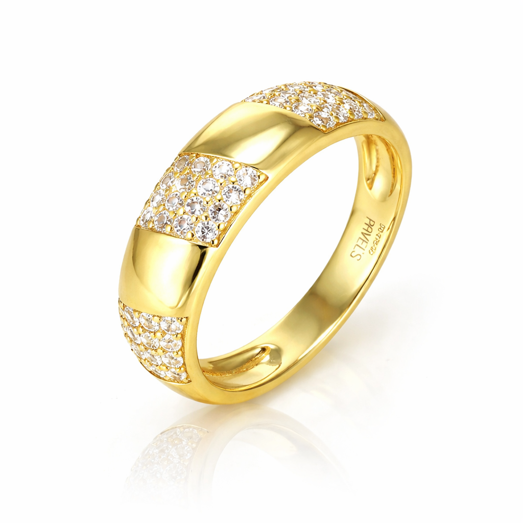 Ring Golden Glam PAVELS