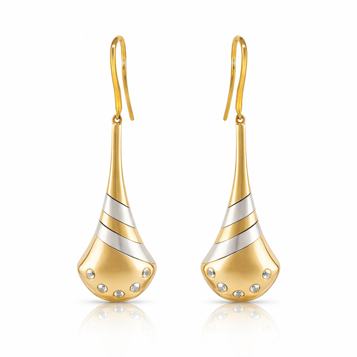 Ohrringe Golden Drop PAVELS