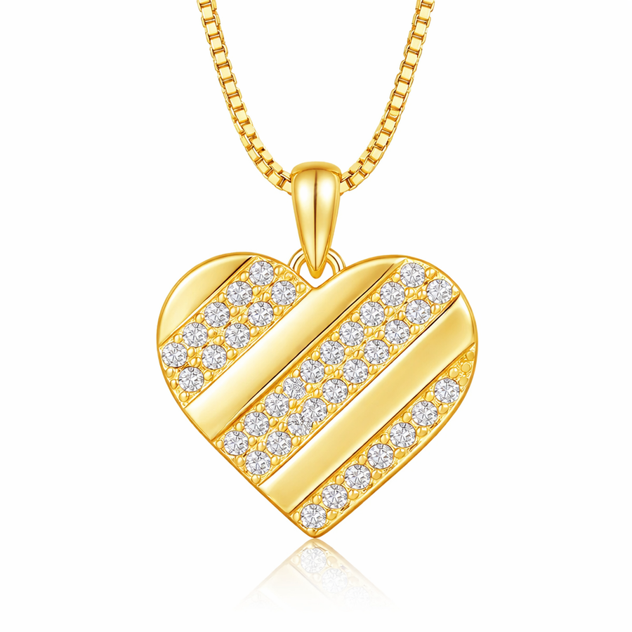 Halskette Heart Gold