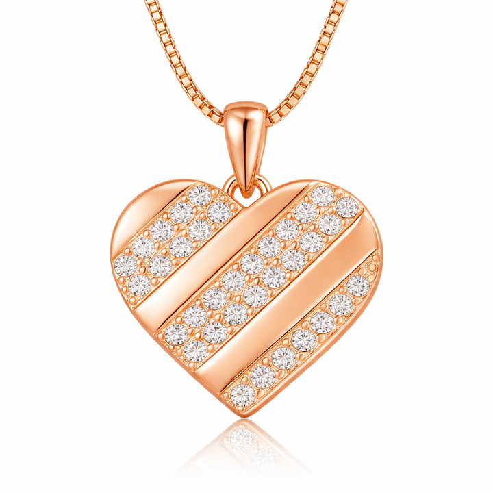 Halskette Heart Roségold PAVELS