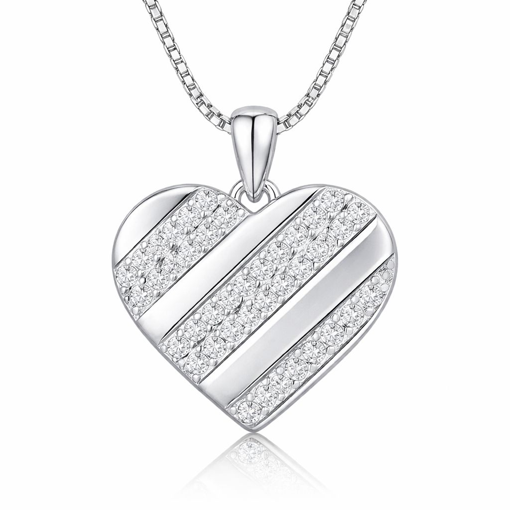 Halskette Heart Silber PAVELS