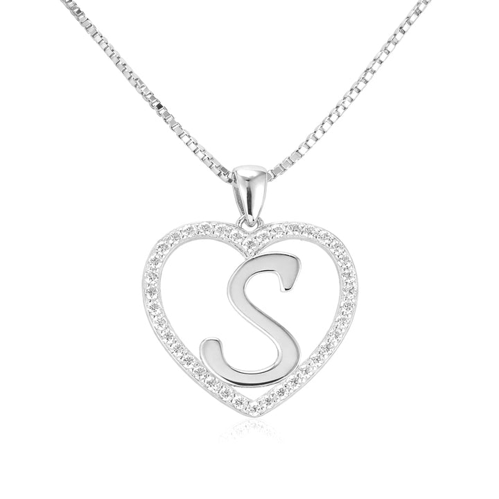 Halskette Buchstabe Silber PAVELS