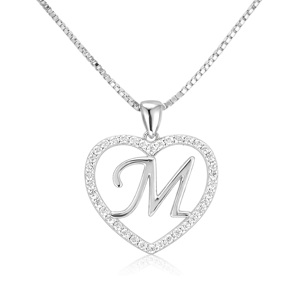 Halskette Buchstabe Silber PAVELS