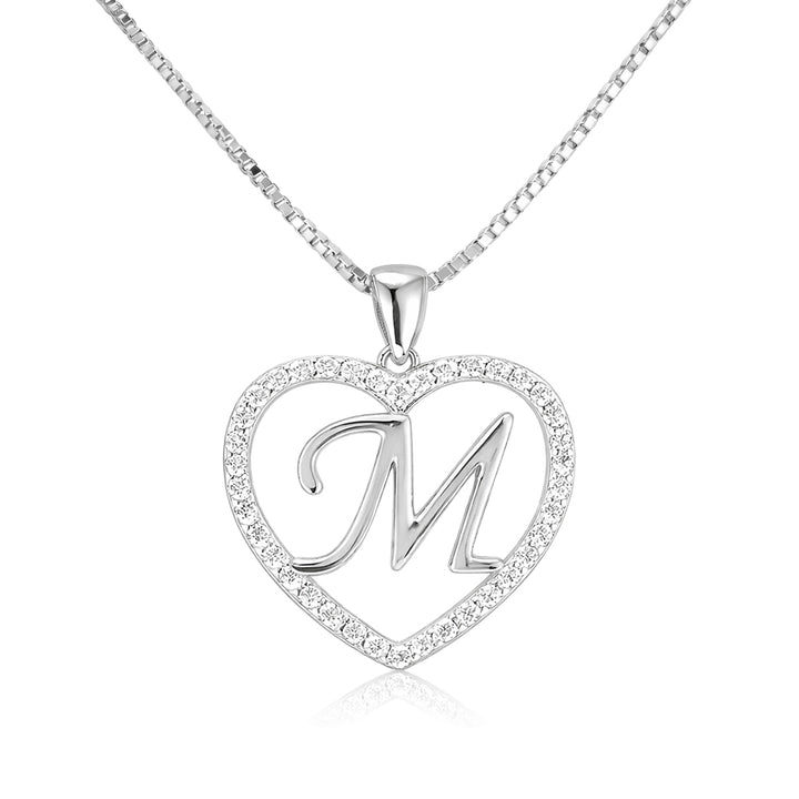 Halskette Buchstabe Silber PAVELS