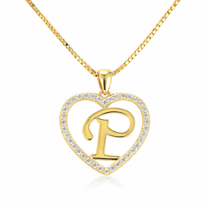 Halskette Buchstabe Gold PAVELS