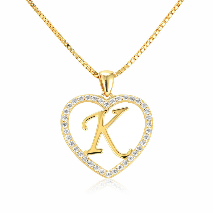 Halskette Buchstabe Gold PAVELS