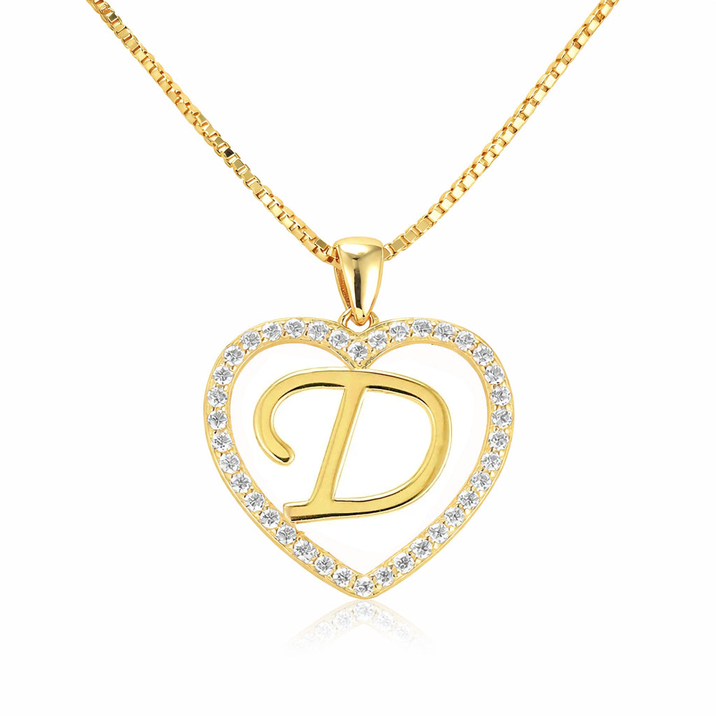 Halskette Buchstabe Gold PAVELS