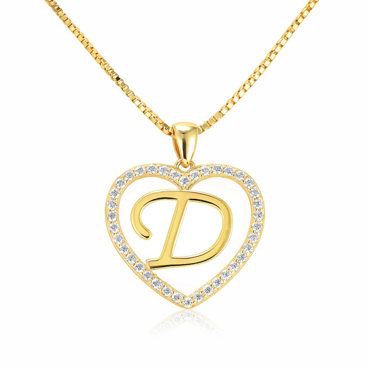 Halskette Buchstabe Gold PAVELS