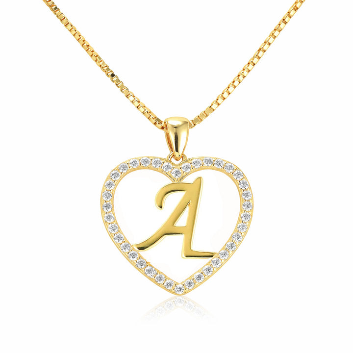 Halskette Buchstabe Gold PAVELS