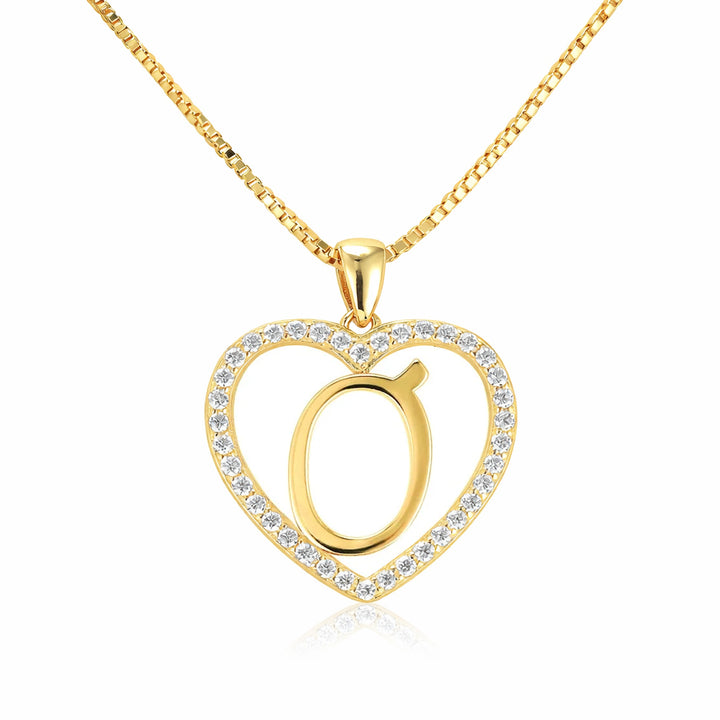 Halskette Buchstabe Gold PAVELS