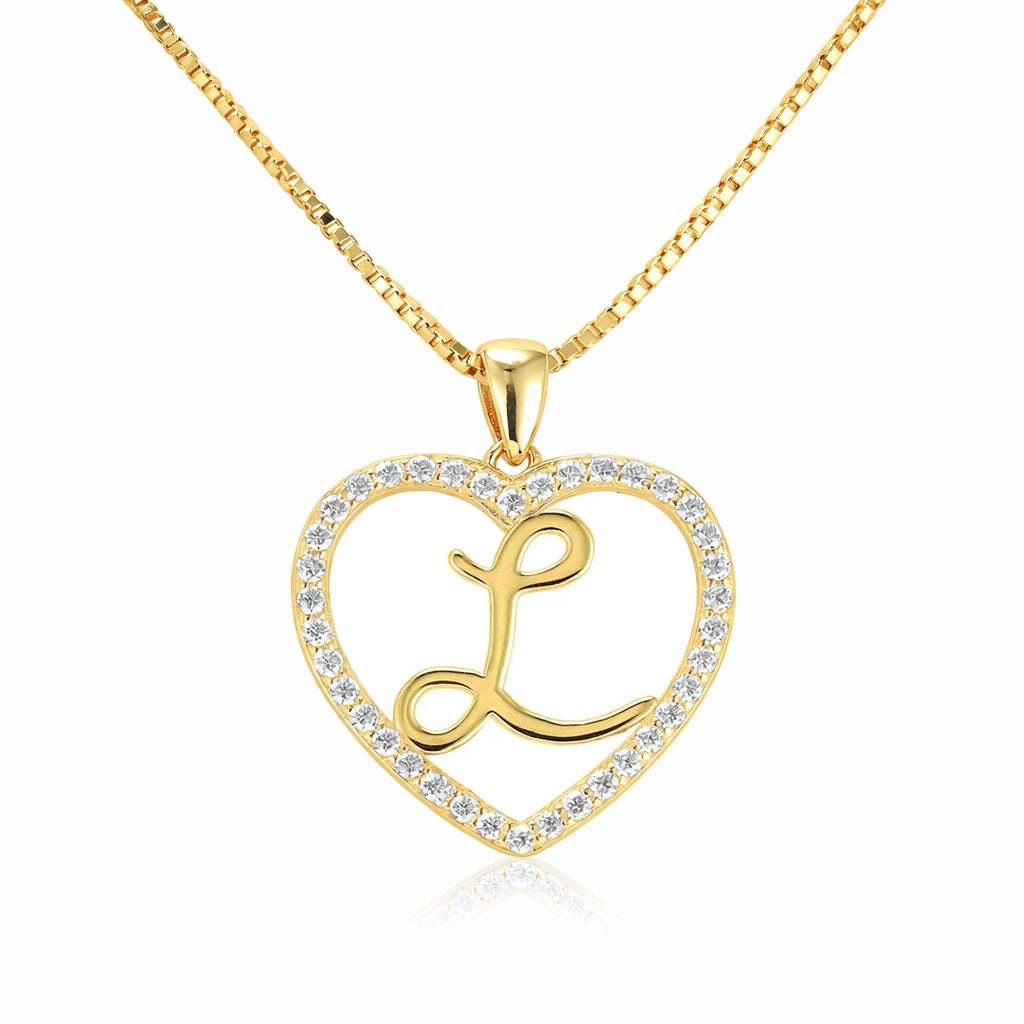 Halskette Buchstabe Gold PAVELS