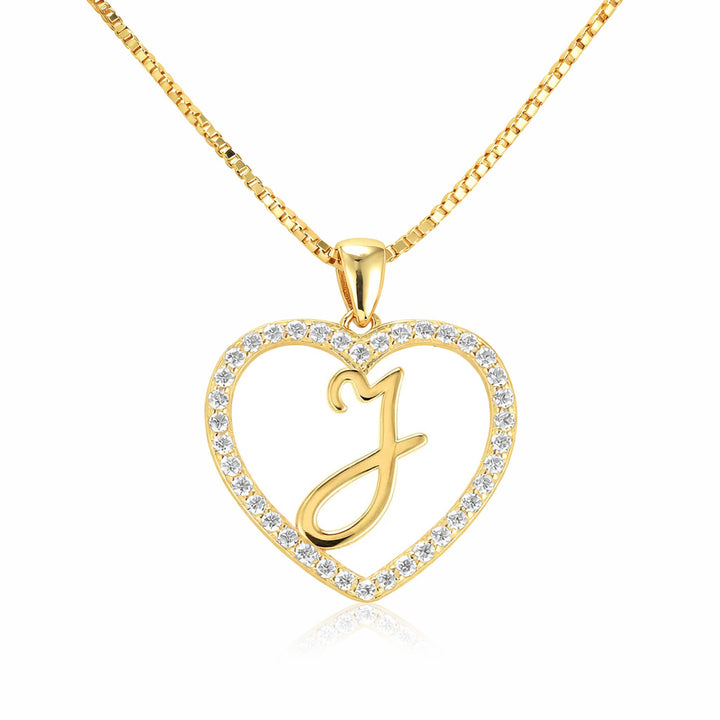 Halskette Buchstabe Gold PAVELS