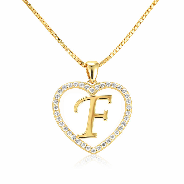 Halskette Buchstabe Gold PAVELS