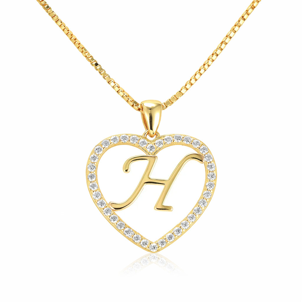 Halskette Buchstabe Gold PAVELS