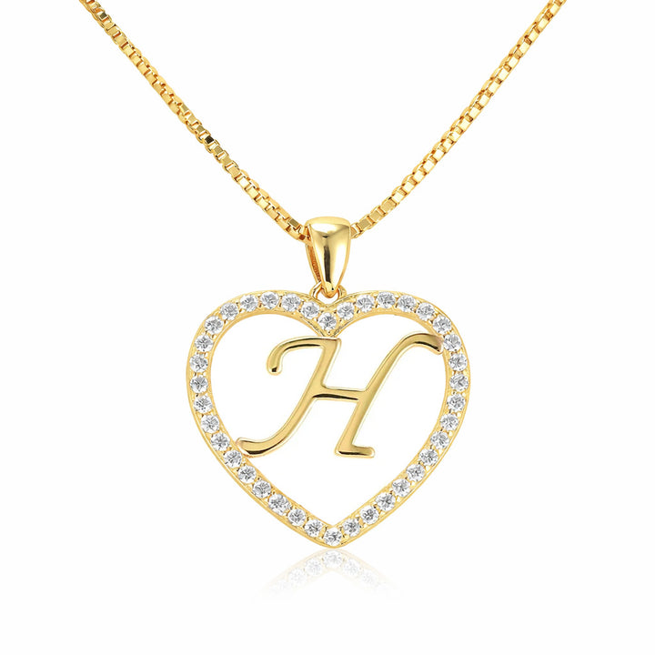 Halskette Buchstabe Gold PAVELS